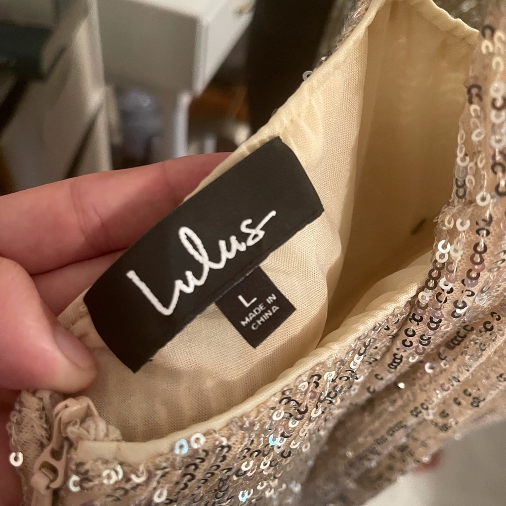 Lulus Sequin Dress
